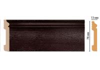 Плинтус напольный из дюрополимера Decomaster D005-433ДМ (79*13*2400мм)